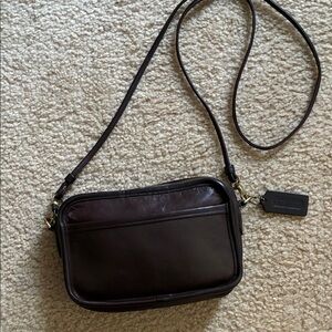 Vintage Coach carnival bag in Mahogany 9925